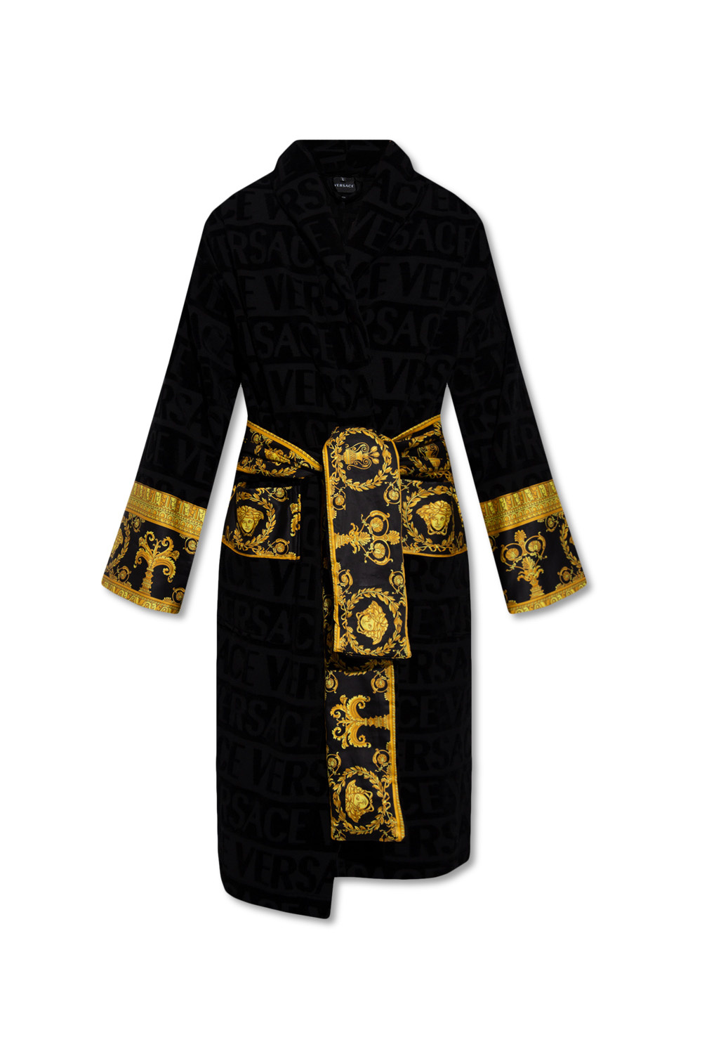 Versace Home Patterned bathrobe