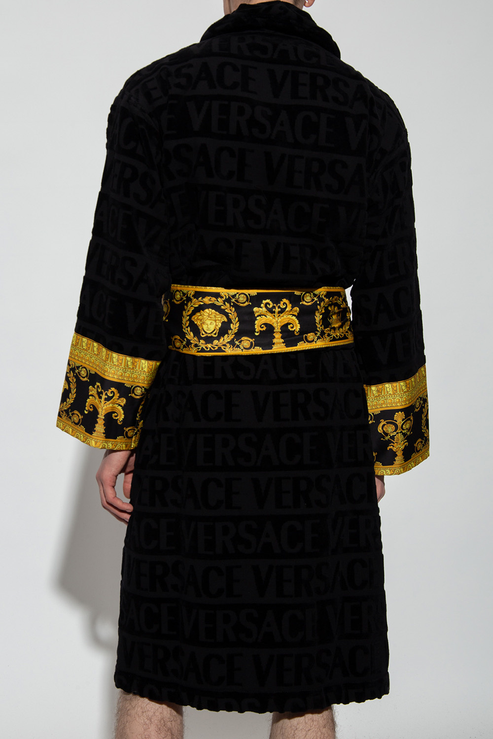 Versace Home Patterned bathrobe