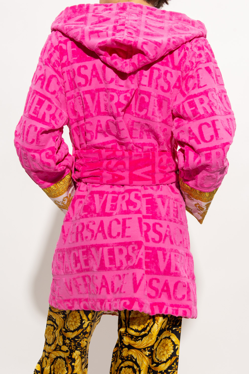 Versace Home Patterned bathrobe