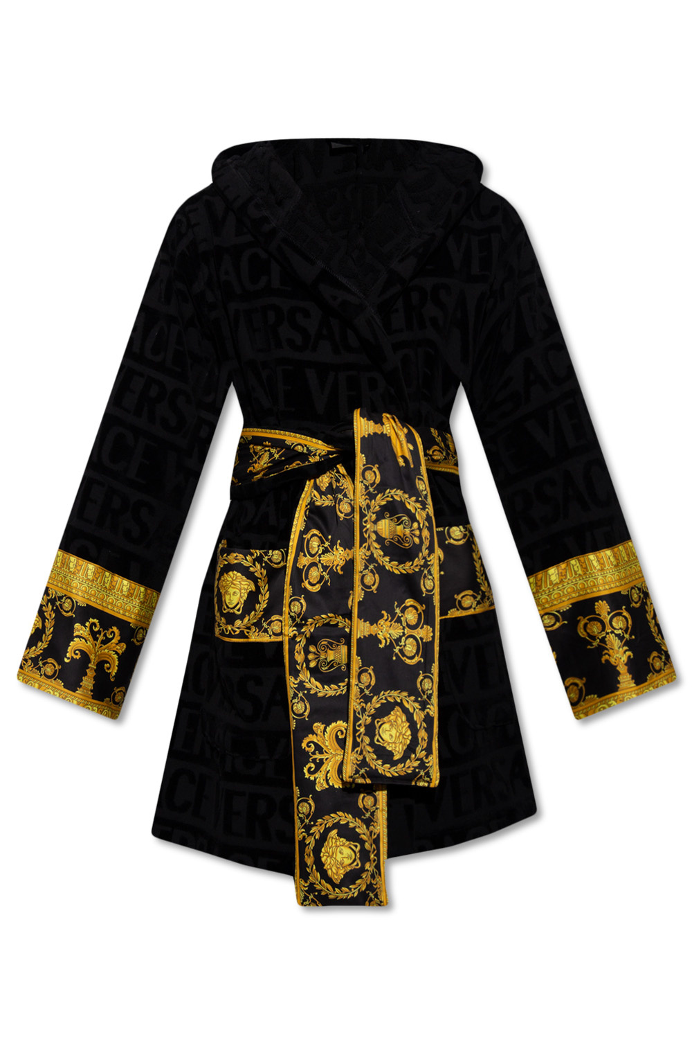 Versace Home Patterned bathrobe