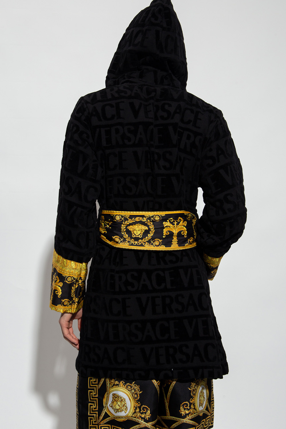 Versace Home Patterned bathrobe