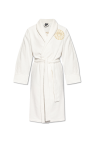 Versace Home WHITE Bathrobe with logo
