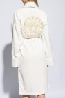 Versace Home WHITE Bathrobe with logo