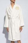 Versace Home WHITE Bathrobe with logo