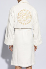 Versace Home WHITE Bathrobe with logo