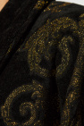 Versace Home BLACK Bathrobe with logo