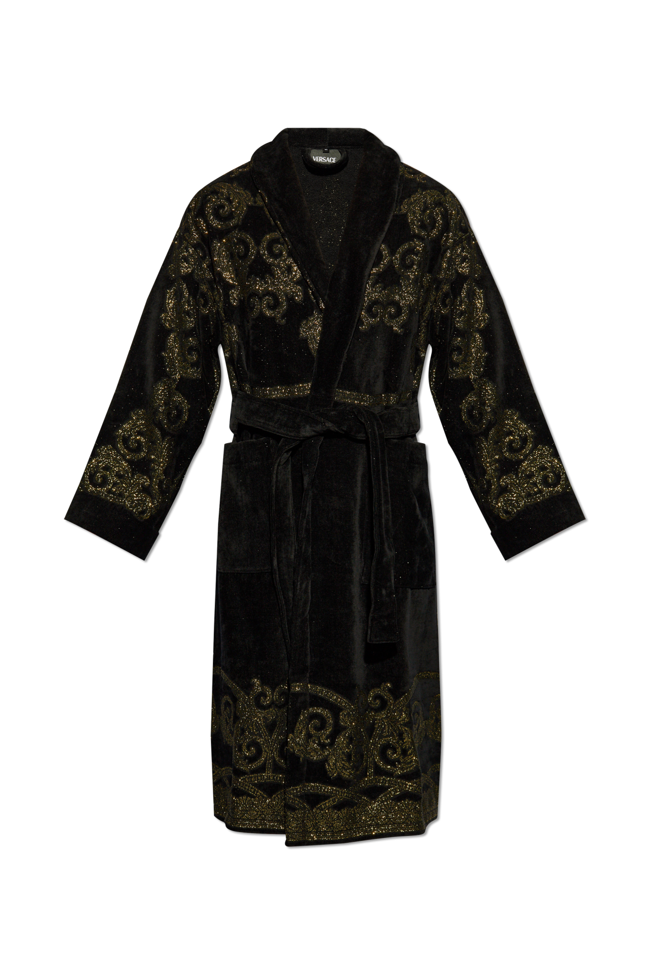 Versace Home Bathrobe with logo