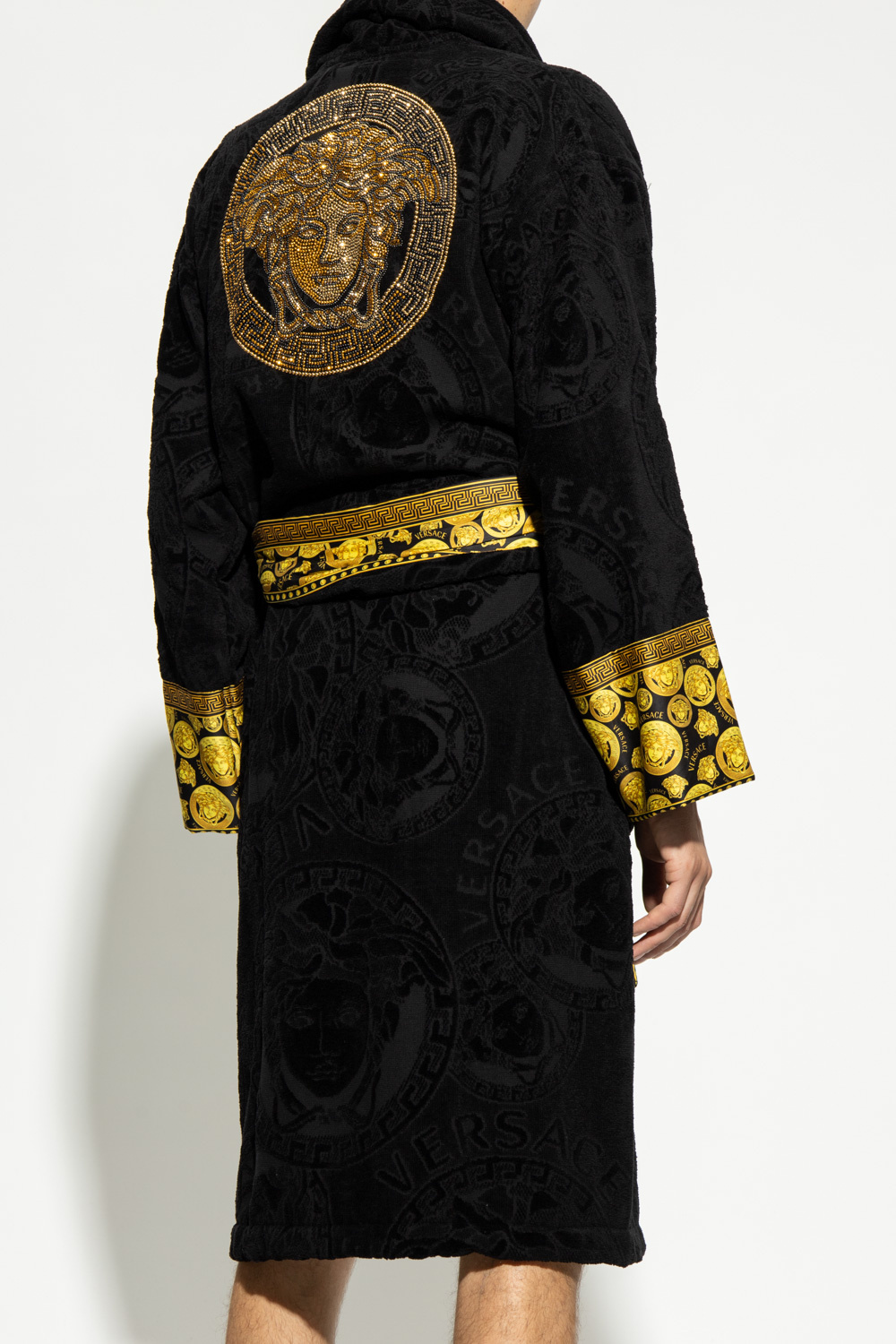 Versace Home Barocco bathrobe