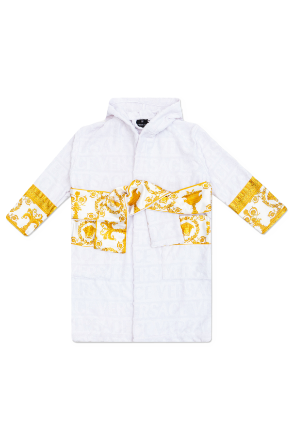 Patterned bathrobe for kids, zdjęcie 1 Patterned bathrobe for kids od Versace Home