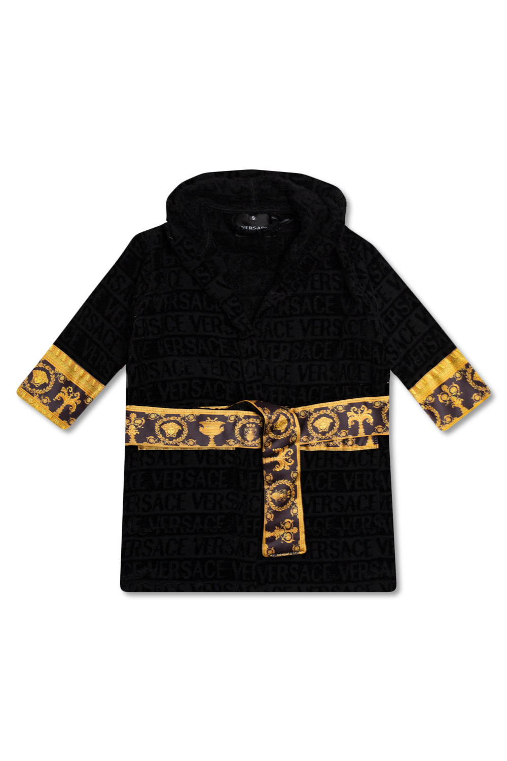 Versace Home Patterned bathrobe for kids
