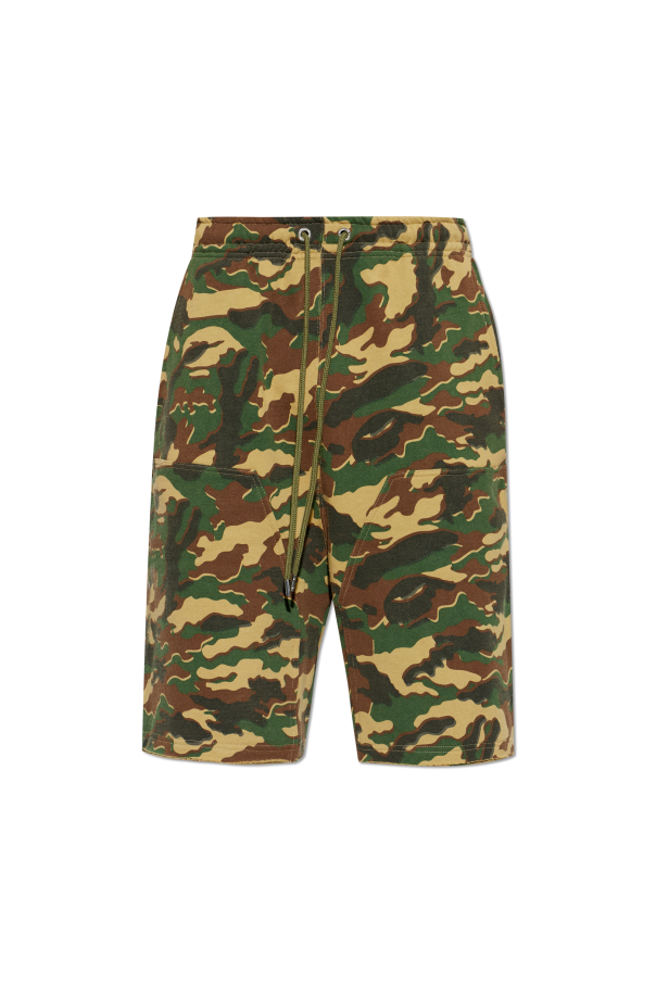 Camo print shorts od A BATHING APE®
