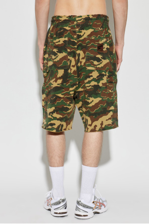 A BATHING APE® Camo print shorts