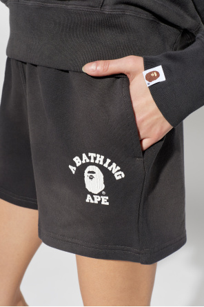 A BATHING APE® Shorts with logo