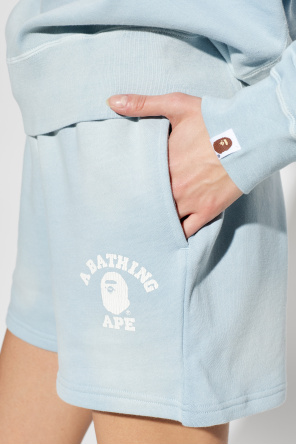 A BATHING APE® Shorts with logo