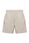 MISBHV ruched shorts with logo