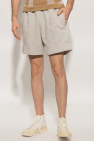 MISBHV ruched shorts with logo