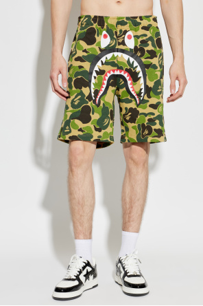 A BATHING APE® Szorty z nadrukiem