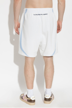 A BATHING APE® Szorty z logo