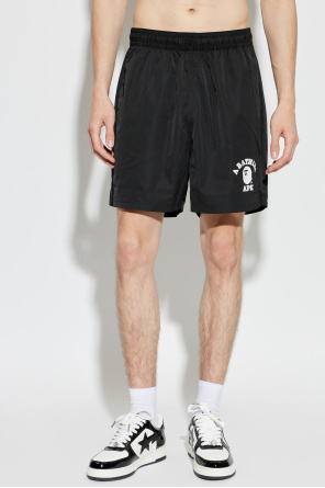 A BATHING APE® Shorts with logo