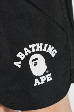 A BATHING APE® Shorts with logo