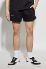 Pangaia BLACK Logo shorts