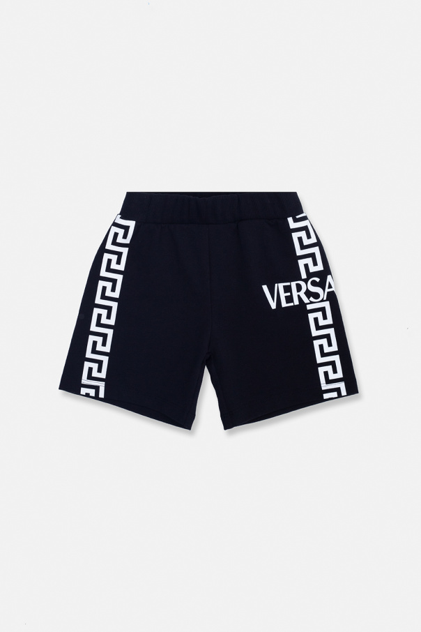 Versace Kids Cotton Nike shorts
