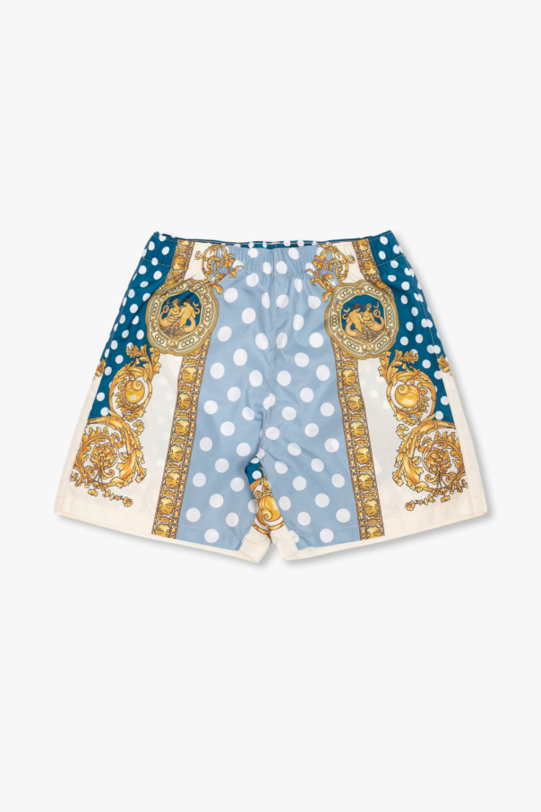 Versace Kids ‘La Vacanza’ capsule collection swim shorts
