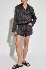 Versace BLACK Silk pyjama shorts