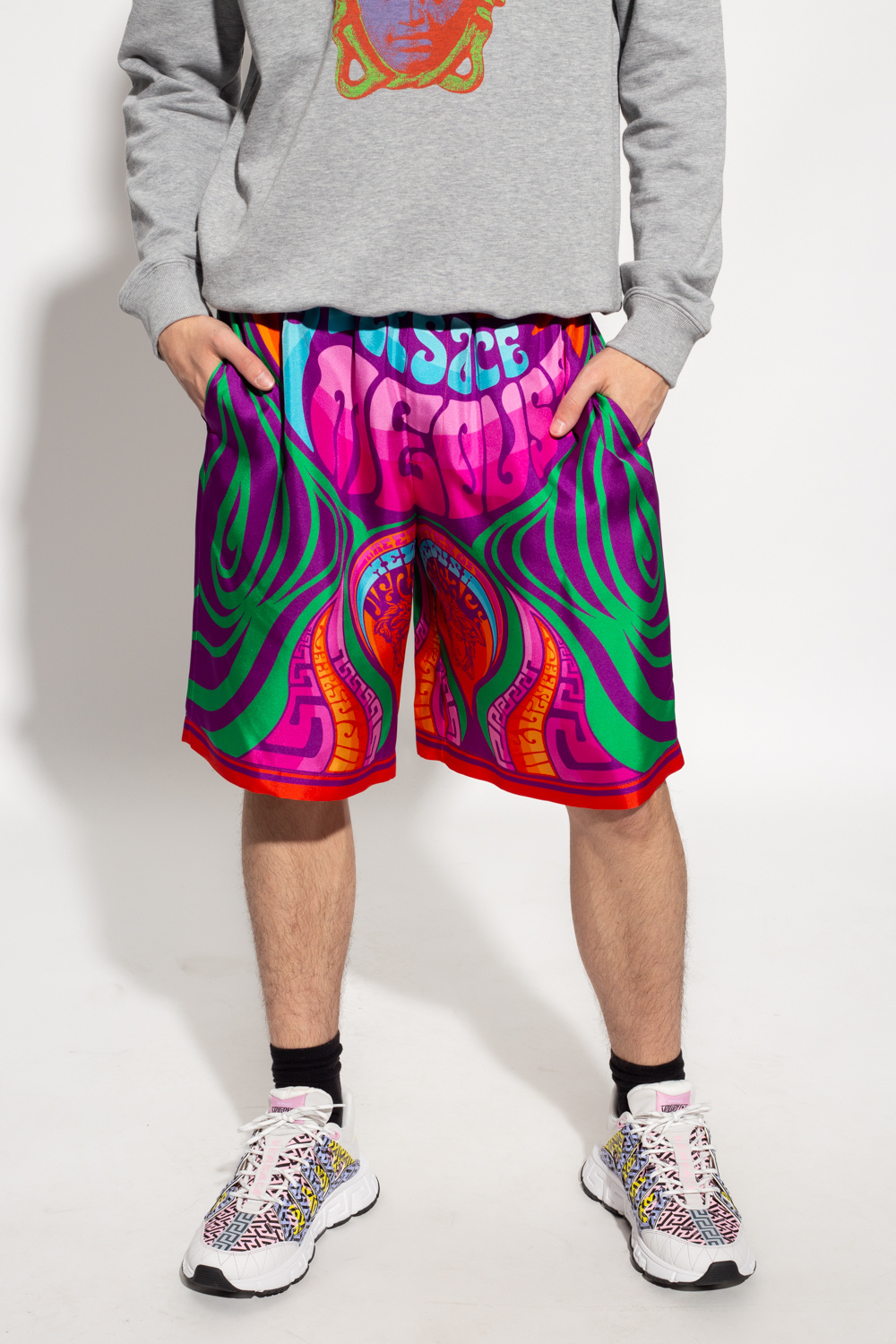 Versace Silk SHORTS shorts