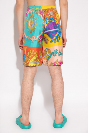 Versace Silk MarMara shorts