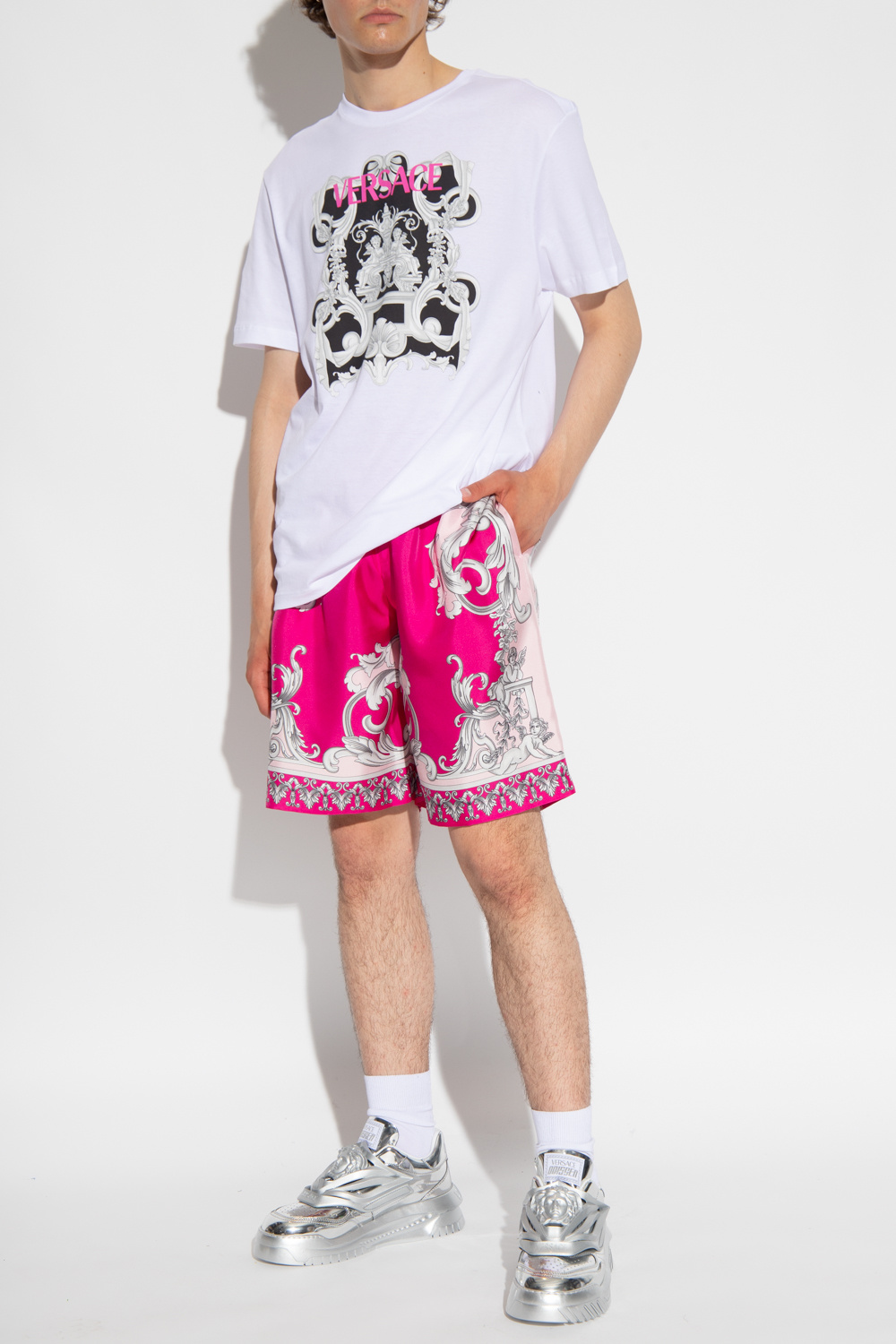 Versace Silk shorts