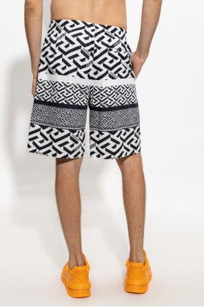 Versace Shorts with La Greca pattern