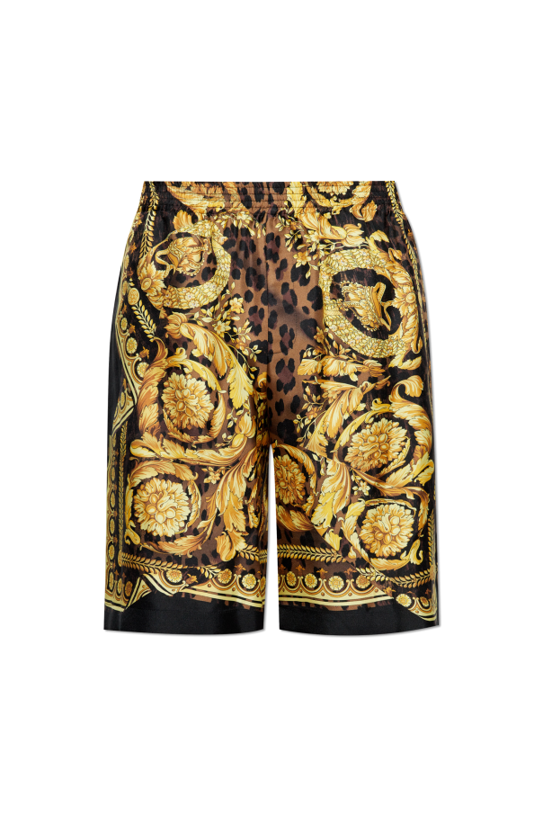 Versace Silk Shorts