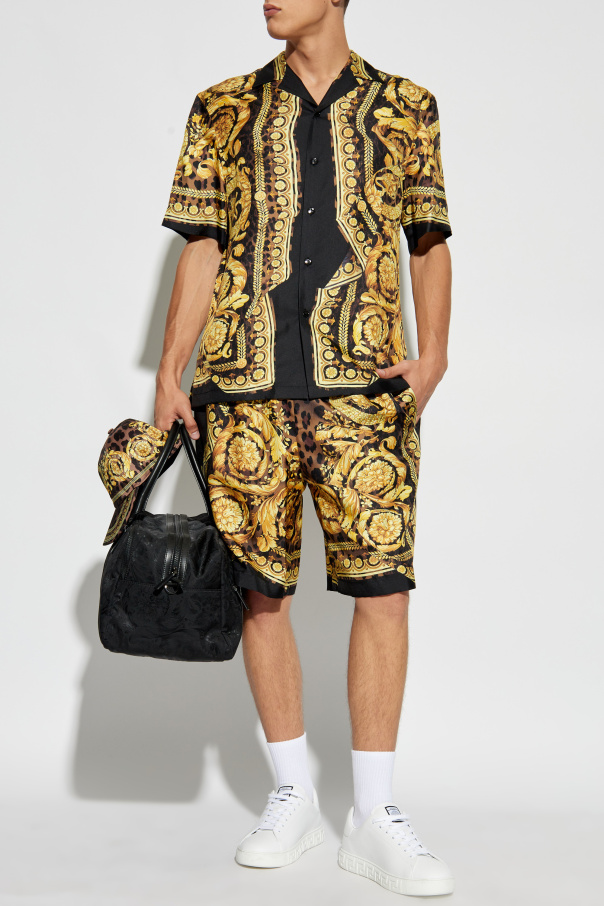 Versace Silk Shorts