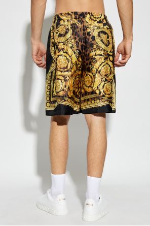 Versace Silk Shorts