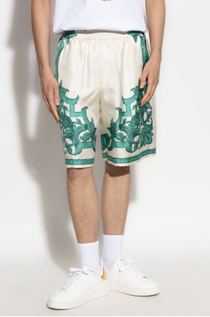 Versace Jedwabne szorty
