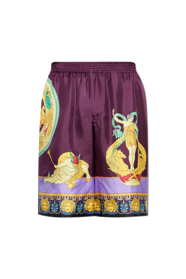 Silk shorts od Versace