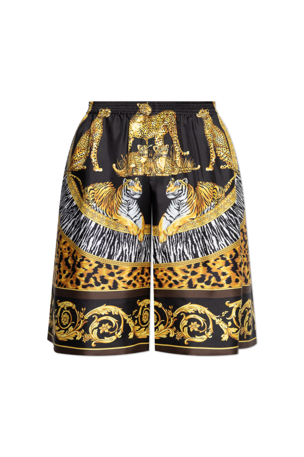 Silk shorts od Versace