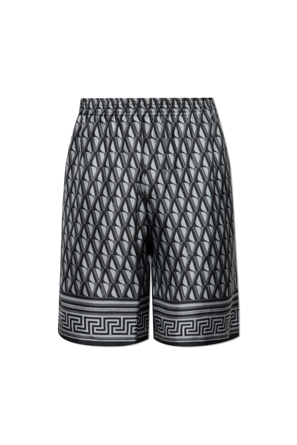Silk shorts od Versace