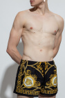 Versace Patterned swim shorts