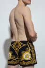 Versace Patterned swim shorts