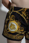 Versace Patterned swim shorts