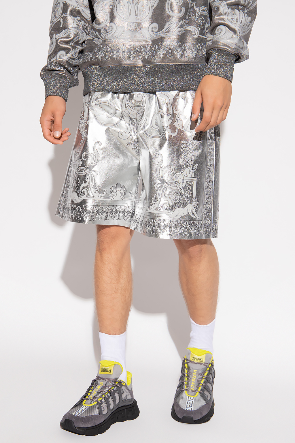 Versace Patterned shorts