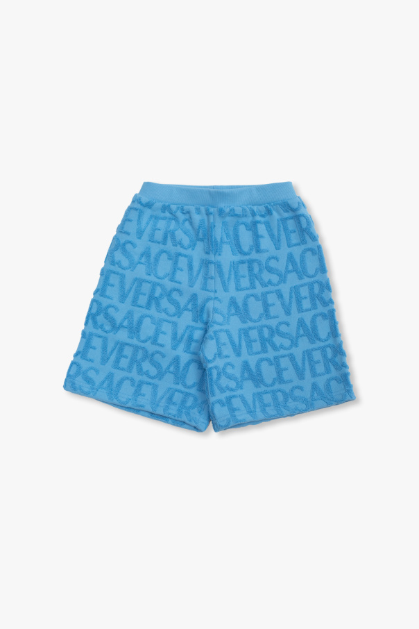 Versace Kids shorts Tie with logo