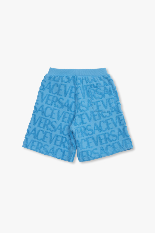 Versace Kids shorts Tie with logo