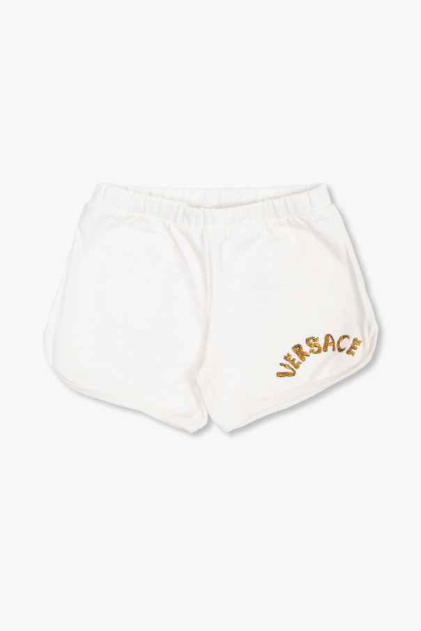 Shorts with logo od Versace Kids