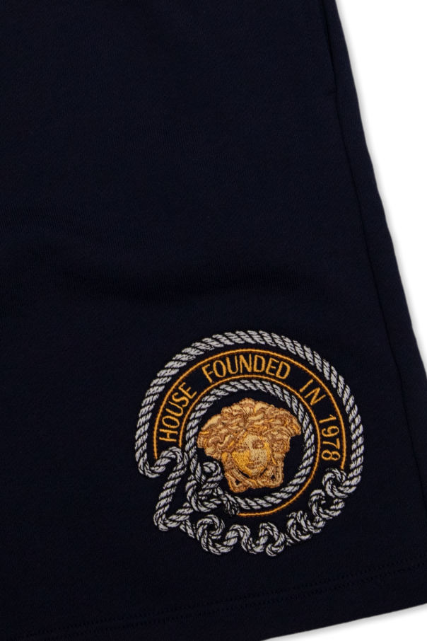 Versace Kids Shorts with logo