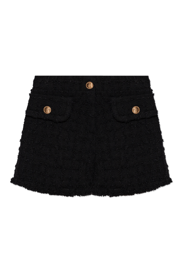 Versace Tweed Shorts