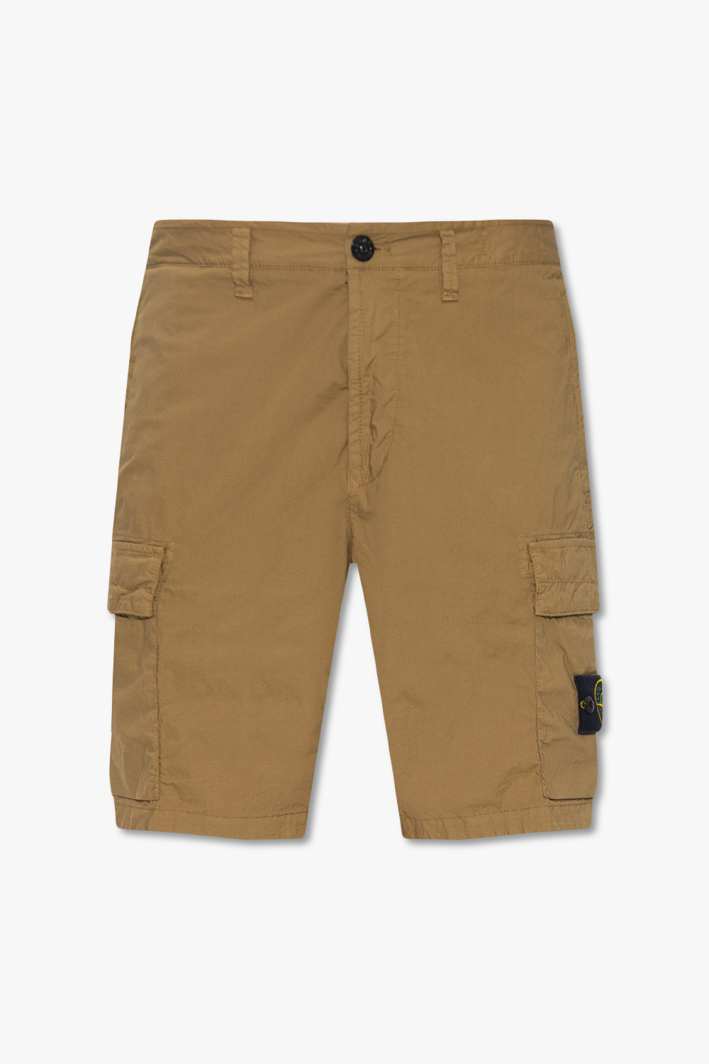 Stone Island shorts Brown with logo