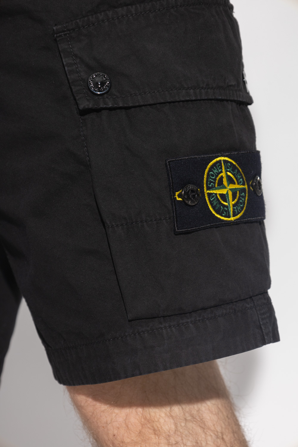 Stone Island Shorts with logo